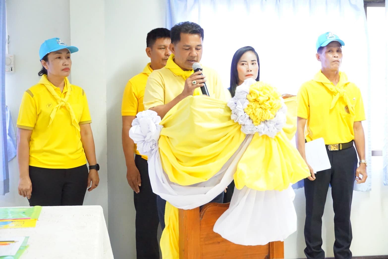 โครงการฝึกอบรมชุดปฏิบัติการจิตอาสาภัยพิบัติประจำเทศบาลตำบลชุมพลบุรี ระหว่างวันที่ 29 - 31 สิงหาคม พ.ศ. 2566 ณ ห้องประชุมเทศบาลตำบลชุมพลบุรี